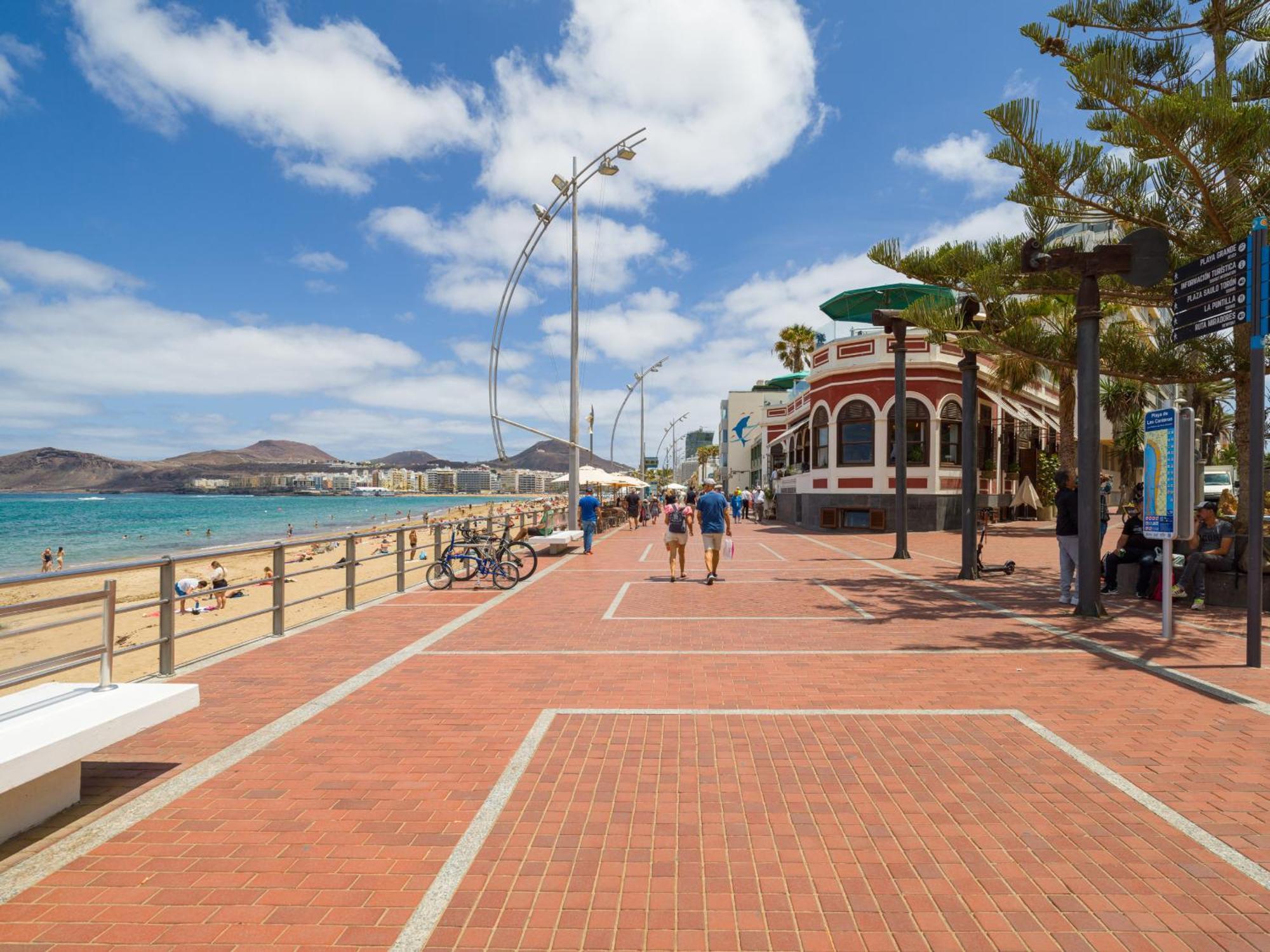 Great Terrace Sea Views - Wifi By Canariasgetaway Las Palmas de Gran Canaria Eksteriør bilde